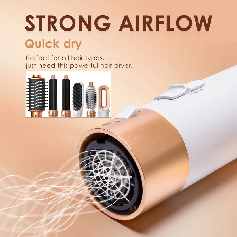 6-in-1 Hair Dryer & Styling Tool